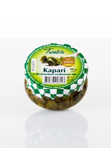 Kapern in Nativem Olivenöl 90g
